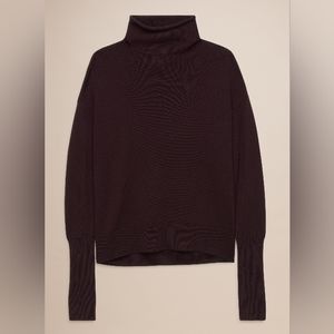Wilfred Cyprie Wool Sweater Modern Brown